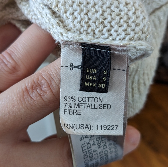 Massimo Dutti Gold Sweater - Picture 4 of 11